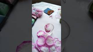 DIY Rose with Tissue paper shorts art diy [upl. by Ware]