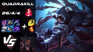 MID Talon vs Lucian QUADRAKILL  EU Challenger Patch 1414 [upl. by Earissed]