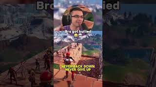 Bro got bullied in Fortnite 😭💀 [upl. by Annawt617]