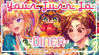 Your Turn to DINER ♡ YTTD Fanart ♡ SPEEDPAINT [upl. by Burrell118]