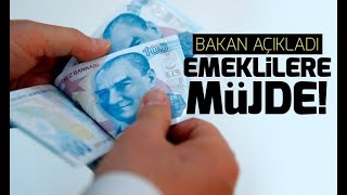 SON DAKİKA Emeklilere müjde Bakan açıkladı  A Haber [upl. by Aicad865]