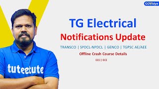 TG Electrical Notifications Update  Offline Crash Course Starts 21st Oct 2024 transco tgtransco [upl. by Mages]