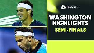 Fritz Faces Griekspoor Evans amp Dimitrov Clash  Washington 2023 SemiFinal Highlights [upl. by Bastien705]