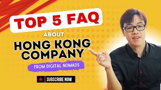 Accountant Explains TOP 5 FAQ about Hong Kong Company From my Digital Nomad Clients [upl. by Soalokcin335]