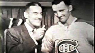 Montreal Canadiens win 1960 Stanley cup  postgame [upl. by Neri]