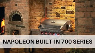 Napoleon 700 Series Builtin Gas Grill [upl. by Thorne]