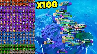 i got 100 random skins to scrim for 100 in fortnite… found cheaters [upl. by Helms]