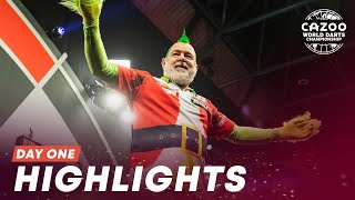 BACK AT THE PALACE  Day One Highlights  202223 Cazoo World Darts Championship [upl. by Anailil]