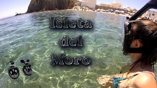 🤿 Bajo el agua con MI NOVIA en la ISLETA DEL MORO Almeria 🐠 SNORKEL Surfcasting Andarax [upl. by Ayahs]