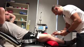 Shockwave Therapy for Patellar Tendonitis  Does it really work [upl. by Nyer]