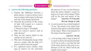 ⭕9th Std SciencePart2CH11 Reflection Of LightNumericalsQ3scienceNotesSSC [upl. by Oijimer]