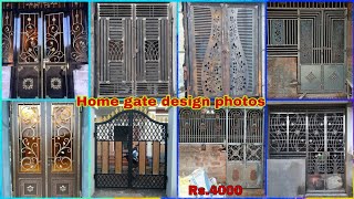 sliding gates  Double gates design  long gate design Home gate design photos grill design steel [upl. by Scarrow]