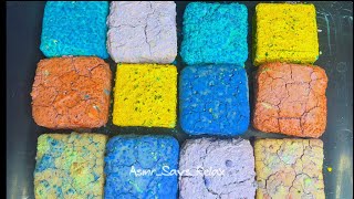 ASMR  Mass Colorful Pasted Gym Chalk Crush [upl. by Demona440]