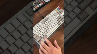 Geekin with the Keygeek Purple Dawns mechanicalkeyboard keyboard asmr customkeyboard keycaps [upl. by Lehpar]