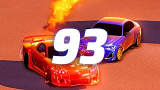 ROCKET LEAGUE INSANITY 93  BEST GOALS FREESTYLES ROCKET LEAGUE CLIPS [upl. by Courtund]