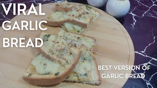 Flower Cheese Garlic Bread  New Snacks Recipes  Garlic Bread Recipe  Bread Snacks  New Recipe [upl. by Nor]