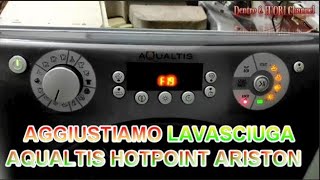 Aggiustiamo la lavatrice Riparazione su lavatriceasciugatrice per Errore su display in blocco [upl. by Ahsercul859]