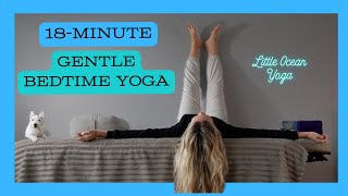 18Minute Gentle Bedtime Yoga  Unwind amp Relax Before Sleep [upl. by Omor]