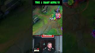 ONE SHOT KING BACK AT IT  leagueoflegends [upl. by Rhianna]