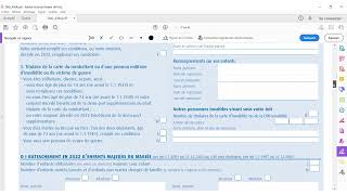 Remplir le formulaire 2042 de déclaration des impôts pour la première fois [upl. by Towny]