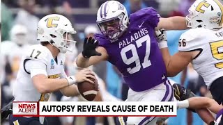 Furman football player’s cause of death released [upl. by Peacock]