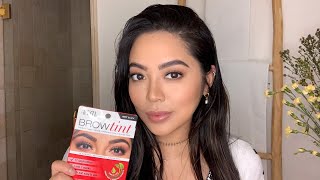 How To Ardell Brow Tint [upl. by Einnek]