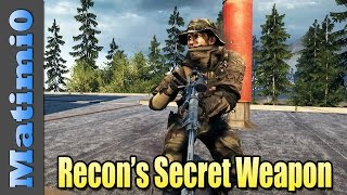 Battlefield 4 Recons Secret Weapon  Squad Up [upl. by Icyak]