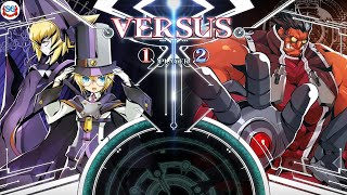 BlazBlue Central Fiction PC2017  Carl VS Tager [upl. by Amandie776]