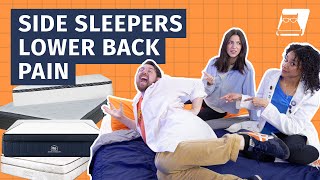 Best Mattresses for Side Sleepers with Lower Back Pain 2022 [upl. by Seamus]