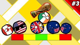 Countryballs World Cup 2018 Marble Race Event 3 [upl. by Ayeki370]