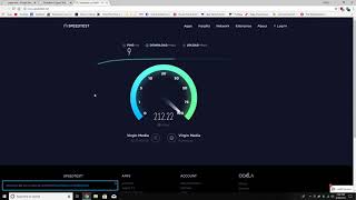 Asus AC3100 Wifi  internet speed test [upl. by Dorcia398]