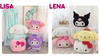 Lisa or Lena Sanrio Edition pt5 lisa lena sanrio kuromi viral trending [upl. by Sumer586]