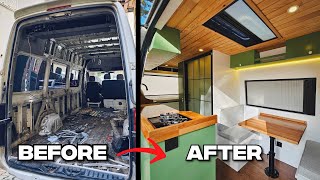 Başlangıçtan bitişe sıfırdan karavan yapımı  vw crafter  Campervan conversion full build timelapse [upl. by Summers]