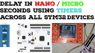 How to create delay in nanomicro seconds using timers in stm32 [upl. by Asira]