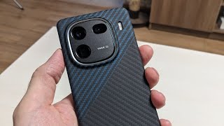 IQOO 12 Ultrathin Real Carbon Fiber Aramid Phone Cover [upl. by Efeek]