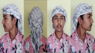 How to Tie Shemagh  Full tutorial  Nisar Saiyad [upl. by Ellezaj217]