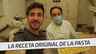 Italiano enseña como hacer la verdadera PASTA ITALIANA Receta Original [upl. by Guthrey873]