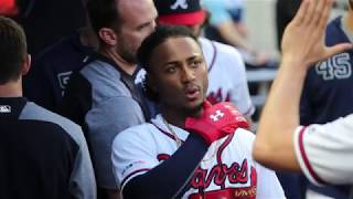 OnSite in Atlanta Mets vs Braves Ronald Acuña and Ozzie Albies appearances [upl. by Letsirk]