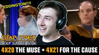 STAR TREK DS9 The Muse  For the Cause  4x204x21 REACTION  FIRST TIME WATCHING [upl. by Ardenia]