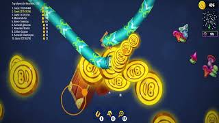 Treasure Hunter  Worms zone  Best Gameplay [upl. by Tnomad]