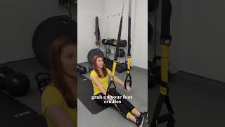 Day 4 TRX Leg Lift ✨ [upl. by Ardnahsal192]