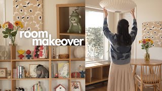 room makeover  pinterest cozy aesthetic  ikea marimekko [upl. by Lemor575]