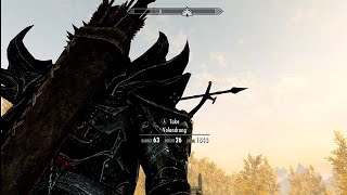 Playing Skyrim For The First Time Pt 42 Volendrungskyrimgamingrpgfantasy [upl. by Kudva901]