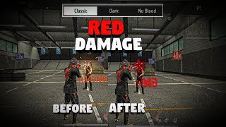 Free Fire New Update Red Damage 🩸 New Setting Red Damage ⚙️ [upl. by Uah542]