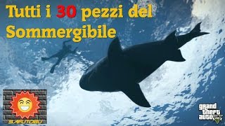 GTA V  Missioni Secondarie ITA  Abigail  30 Pezzi del Sommergibile [upl. by Nosiddam989]