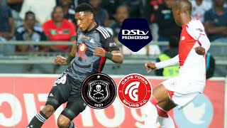 ORLANDO PIRATES LINE UP VS CAPE TOWN SPURS MABASA STARTS [upl. by Neelyaj]