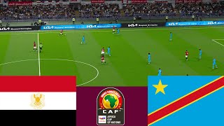 مصر vs الكونغو الديمقراطية ضربة جزاء 78 CAF 2024 Full Match  محاكاة ألعاب الفيديوPES 2021 [upl. by Hanimay]