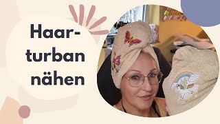 Haarturban nähen ➡️ Tutorial  Wichtige Tipps [upl. by Hemetaf]