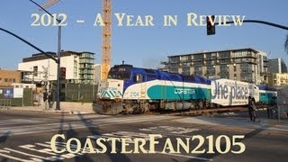 2012 A Year of Trains in Review  CoasterFan2105 [upl. by Emlen]