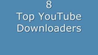 8 Top YouTube Downloaders [upl. by Ahpla]